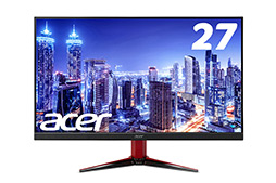 ���������꡼ No.003�Υ���ͥ������ / Acer��144Hz��FreeSync�б���HDRɽ�����ǽ��27����������ޡ������վ��ǥ����ץ쥤��ȯ�䡣���ʤ��ǹ�3��9000������