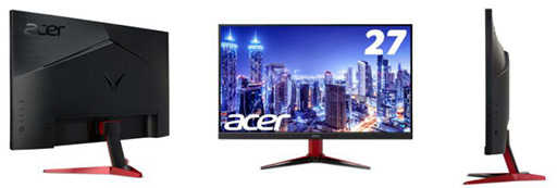 ���������꡼ No.008�Υ���ͥ������ / Acer��144Hz��FreeSync�б���HDRɽ�����ǽ��27����������ޡ������վ��ǥ����ץ쥤��ȯ�䡣���ʤ��ǹ�3��9000������