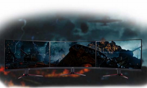 ���������꡼ No.008�Υ���ͥ������ / 144Hz��HDR�б���27����24�������ޡ������վ��ǥ����ץ쥤��Acer����