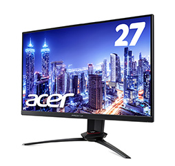 Acer 240hz表示 G Sync Compatible対応モデルや4kモデルなどゲーマー向け液晶ディスプレイ3製品を国内発売