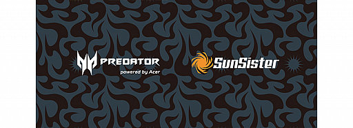 ���������꡼ No.001�Υ���ͥ������ / Acer�Υ����ޡ������֥��ɡ�Predator�פ��ץ�������������SunSisters�פȥ��ݥ󥵡����������