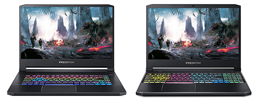 画像ギャラリー No.001のサムネイル画像 / Acer,ゲーマー向けノートPC「Triton 500」「Helios 300」を国内発売。Triton 500は300Hz表示対応IPS液晶を採用