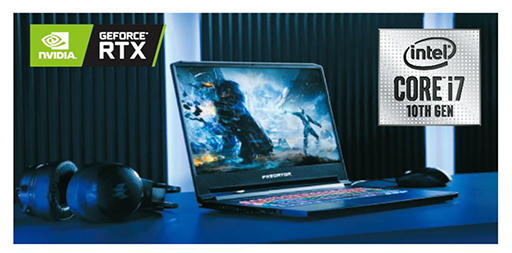 画像ギャラリー No.007のサムネイル画像 / Acer,ゲーマー向けノートPC「Triton 500」「Helios 300」を国内発売。Triton 500は300Hz表示対応IPS液晶を採用