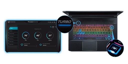 画像ギャラリー No.009のサムネイル画像 / Acer,ゲーマー向けノートPC「Triton 500」「Helios 300」を国内発売。Triton 500は300Hz表示対応IPS液晶を採用