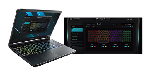 画像ギャラリー No.015のサムネイル画像 / Acer,ゲーマー向けノートPC「Triton 500」「Helios 300」を国内発売。Triton 500は300Hz表示対応IPS液晶を採用