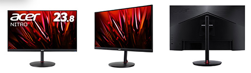 Acer,270Hz表示対応の23.8型フルHD液晶ディスプレイ「XV241YXbmiiprx Acer,270Hz表示対応の23.8型フルHD液晶ディスプレイ「XV241YXbmiiprx