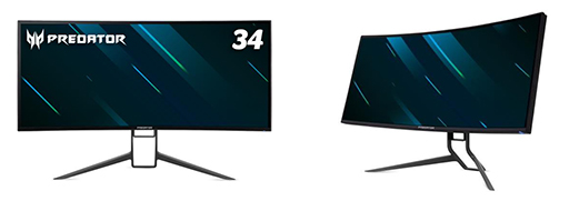Acer,遅延計測機能搭載の34型ウルトラワイドディスプレイ「Predator