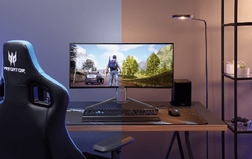 Acer,遅延計測機能搭載の34型ウルトラワイドディスプレイ「Predator