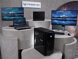 画像ギャラリー No.001のサムネイル画像 / Acer,RTX 3080 Ti搭載で薄さ19.9mmのゲームノートPCなど「CES 2022」新製品を一挙に公開