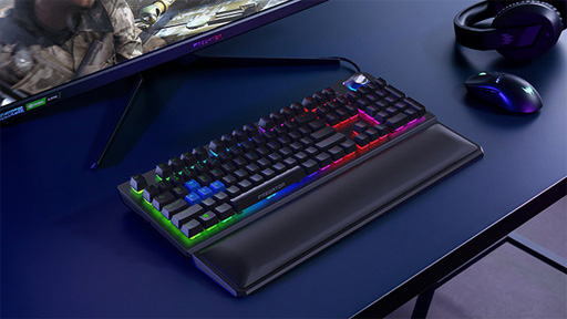 画像ギャラリー No.002のサムネイル画像 / 赤軸と青軸,2種類の打鍵感を切り替えられる英語配列キーボードがAcerから登場。Makuakeで先行予約を開始