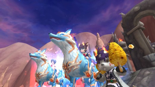 画像集#004のサムネイル/「エターナル・アトラス」騎乗“ブリザードナインテイル”がアトラス宝台に登場