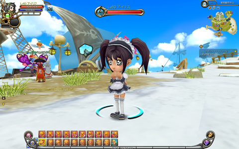 画像ギャラリー No.016のサムネイル画像 / アクション要素が満載のMMORPG「くろネコONLINE」を,サービス開始に先駆けてプレイしてきた