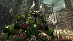 画像ギャラリー No.002のサムネイル画像 / 「MAX ANARCHY」,パワーファイターなサイボーグ「Big Bull」の紹介ムービーを掲載。巨大ハンマーで相手を叩き潰せ