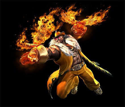 画像ギャラリー No.001のサムネイル画像 / 「MAX ANARCHY」,スーパーセクシーな炎のパンチで戦うファイター「ブラッカー・バロン」をムービーで紹介