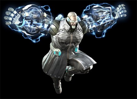 画像ギャラリー No.001のサムネイル画像 / 「MAX ANARCHY」,両腕から強力な電撃を繰り出すキャラクター「ニコライ」の紹介ムービーを掲載