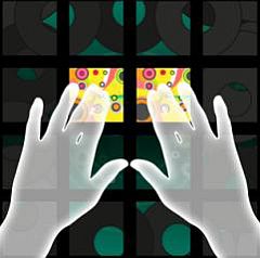 画像ギャラリー No.004のサムネイル画像 / 伝導システムを搭載した「jubeat copious」がAM施設で稼働。新曲は50追加