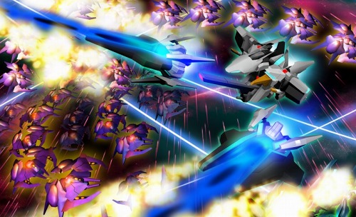 画像ギャラリー No.002のサムネイル画像 / 群れをなして攻めてくる敵を倒しまくれ。「ギャラガレギオンズ DX」PS3版の配信が本日スタート。体験版もリリース