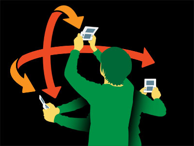 画像ギャラリー No.022のサムネイル画像 / バンダイナムコゲームス,「パックマン&ギャラガ ディメンションズ」を発表。3DSのジャイロセンサーを使った2タイトルがセットに