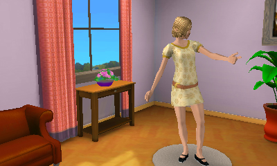 画像ギャラリー No.004のサムネイル画像 / EA,3D立体視でますます身近になったような気がするはずのニンテンドー3DS版「ザ・シムズ3」を2011年4月1日に発売