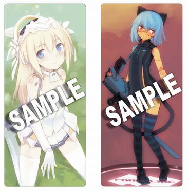 画像ギャラリー No.002のサムネイル画像 / 「武装神姫」対象商品の購入者にイラストブックマーカーを先着順でプレゼント