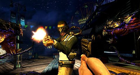 ���������꡼ No.006�Υ���ͥ������ / ��Gamescom��2�����ơ�2�ܤο�����Ȥ���ۿ�FPS��The Darkness 2�ס���͸���ǽ�ϥ��åץХꥨ�������¿�̤�