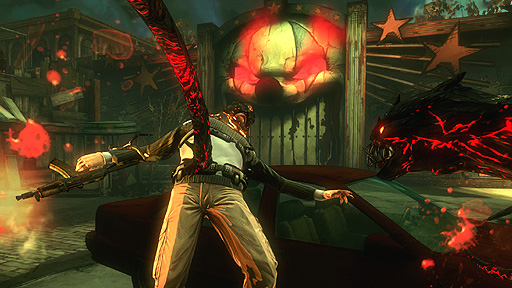 画像ギャラリー No.008のサムネイル画像 / 「ダークネス2」のファーストインプレッションを掲載。デーモンアームを使ったアクションが斬新なホラータッチのFPS