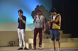 画像ギャラリー No.027のサムネイル画像 / 「舞台 STORM LOVER〜波打ち際の王子SUMMER 改!〜」のゲネプロをレポート。セントルイス・ハイの熱い夏が再び!