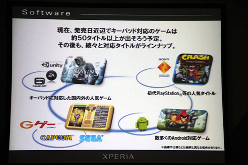 ���������꡼ No.003�Υ���ͥ������ / ��TGS 2011�ϡ�Xperia PLAY�פˤ�50�ʾ�Υ����ȥ뤬�о�ͽ������˥����SCEJ�ˤ���20ʬȯɽ��ɥ�ݡ���