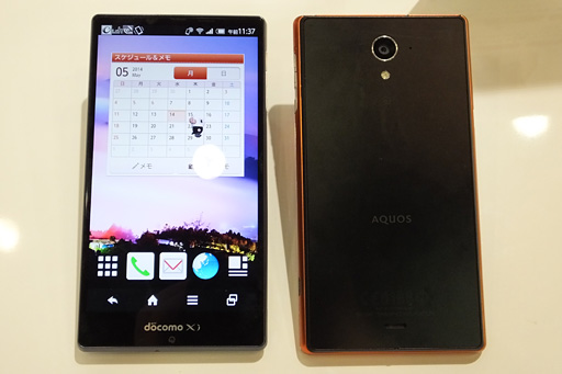 画像集#004のサムネイル/NTTドコモ,2014年夏モデルのAndroidスマートフォン6製品とAndroidタブレット2製品を発表。「VoLTE」対応がトピックに