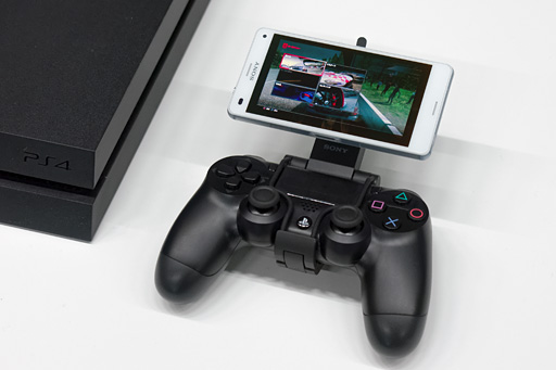 Dualshock 4にxperiaを取り付けられる Ps4リモートプレイ 用純正マウンター ようやく1月24日発売