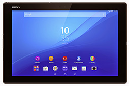 画像ギャラリー No.005のサムネイル画像 / ソニーモバイル,「Xperia Z4 Tablet」を発表。10インチクラスのAndroidタブレットとして世界最薄最軽量を謳う