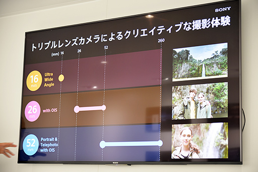 画像ギャラリー No.017のサムネイル画像 / アスペクト比9:21の新型スマホ「Xperia 1」ハンズオン。ソニーの映像技術が詰め込んだ有機ELパネルとゲーマー向け機能に注目