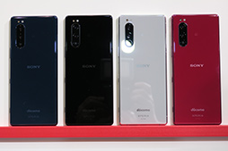 画像ギャラリー No.004のサムネイル画像 / NTTドコモ,2019年秋冬〜2020年春モデルスマートフォン計5機種を発表