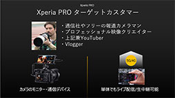 画像ギャラリー No.003のサムネイル画像 / ミリ波5G&HDMI入力対応の「Xperia PRO」が発売。Xperia 1 IIベースのカメラマン向けモデル