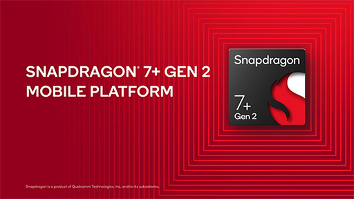 画像集 No.001のサムネイル画像 / CPU＆GPUの性能が大きく向上したスマホ向け新型SoC「Snapdragon 7＋ Gen 2」が発表に。搭載製品は3月中の登場を予定