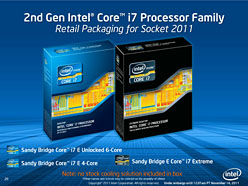 画像集#015のサムネイル/Intel，新世代ハイエンドCPU「Core i7-3000番台」を発表。Sandy Bridge-Eプラットフォーム，そのポイントをチェックする