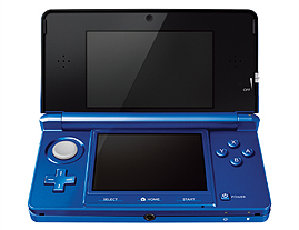 3DS新色「コバルトブルー」が3月22日に登場。さらに「ファイアーエムブレム 覚醒」オリジナル本体セットを始め，「MH3G」「スーパーマリオ