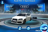 アスファルト:Audi RS 3