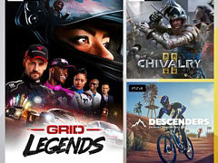 フリープレイに「GRID Legends」「Chivalry 2」「Descenders」が登場。PS Plus，5月のラインナップを発表