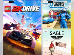 「パワーウォッシュ シミュレーター」「レゴ 2K ドライブ」「Sable」がPlayStation Plus 12月のフリープレイに登場。12月5日に提供開始
