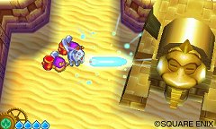 画像ギャラリー No.004のサムネイル画像 / 「スライムもりもりドラゴンクエスト3」,スライムのプニプニの体に秘められた能力を紹介。飛んだり跳ねたり浮かんだりのアクションでしっぽ団を倒せ