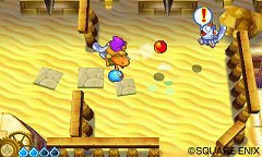 画像ギャラリー No.007のサムネイル画像 / 「スライムもりもりドラゴンクエスト3」,スライムのプニプニの体に秘められた能力を紹介。飛んだり跳ねたり浮かんだりのアクションでしっぽ団を倒せ