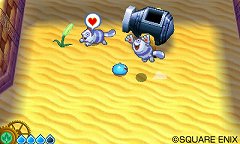 画像ギャラリー No.015のサムネイル画像 / 「スライムもりもりドラゴンクエスト3」,スライムのプニプニの体に秘められた能力を紹介。飛んだり跳ねたり浮かんだりのアクションでしっぽ団を倒せ