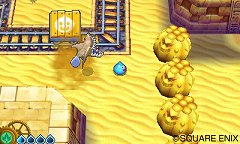 画像ギャラリー No.017のサムネイル画像 / 「スライムもりもりドラゴンクエスト3」,スライムのプニプニの体に秘められた能力を紹介。飛んだり跳ねたり浮かんだりのアクションでしっぽ団を倒せ