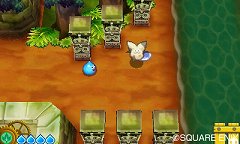 画像ギャラリー No.018のサムネイル画像 / 「スライムもりもりドラゴンクエスト3」,スライムのプニプニの体に秘められた能力を紹介。飛んだり跳ねたり浮かんだりのアクションでしっぽ団を倒せ