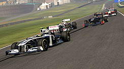 画像ギャラリー No.004のサムネイル画像 / 発売迫る「F1 2011」の最新ムービーとスクリーンショットが公開。新たなフィーチャーである「セーフティカー」で,ゲームプレイはどう変わるのか