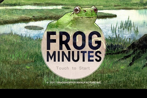 画像ギャラリー No.001のサムネイル画像 / GhM初のiPhone用ゲーム「FROG MINUTES」には,単純ながらも遊び続けたくなる魅力が満載