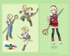 画像ギャラリー No.004のサムネイル画像 / 「剣と魔法と学園モノ。3D」公式サイトにフェルパーのペーパークラフト登場