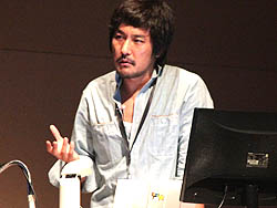 画像集#010のサムネイル/［CEDEC 2011］日本人は，遠近法で風景を見ていなかった。9月8日の基調講演「情報化社会，インターネット，デジタルアート，日本文化」をレポート