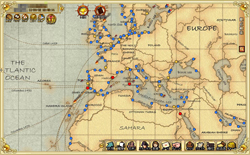 画像ギャラリー No.005のサムネイル画像 / 大航海ブラウザゲーム「Age of Ocean」のオープンβテストが4月21日にスタート。本日オープンのティザーサイトで事前登録キャンペーンも